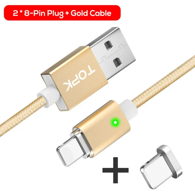 Magnetic USB 2.4A Charger Cable