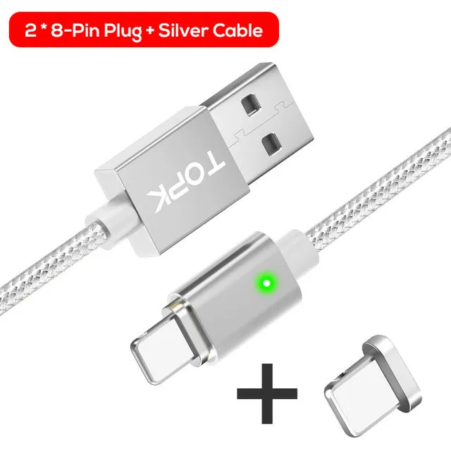 Magnetic USB 2.4A Charger Cable