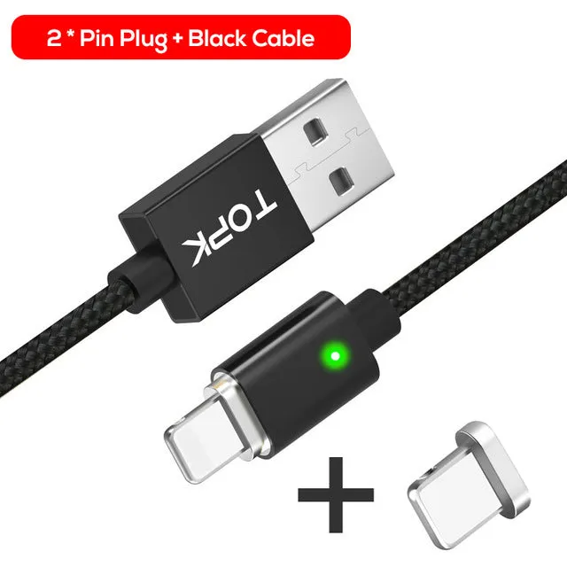 Magnetic USB 2.4A Charger Cable