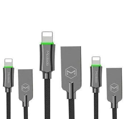 MCDODO Lightning Bolt - Smart Braided Charging Cable - 6FT