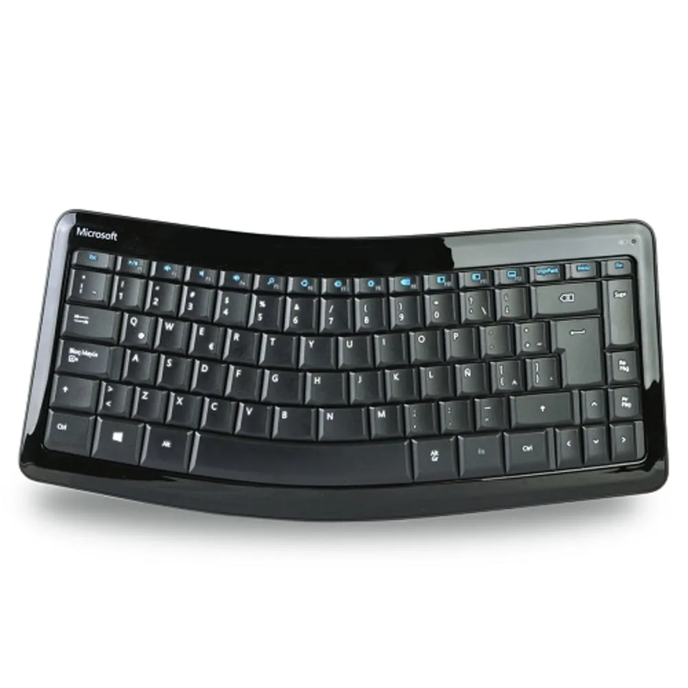 Microsoft Sculpt Mobile Bluetooth Wireless Spanish Keyboard (Black)