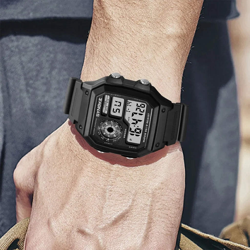 Military Grade Digital Waterproof Chronograph Watch