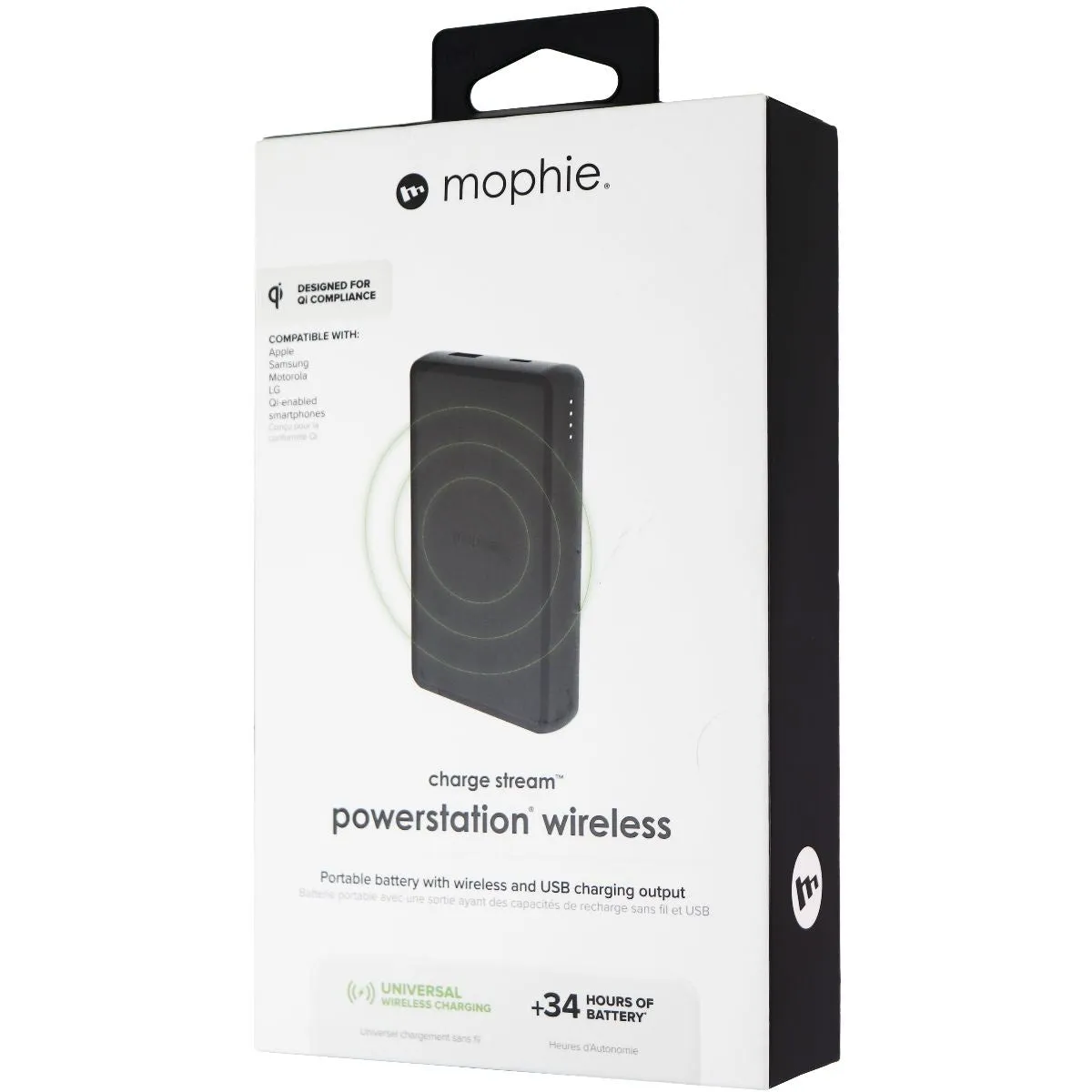 Mophie Charge Stream Wireless Powerstation 6,040mAh - Black (401101514)