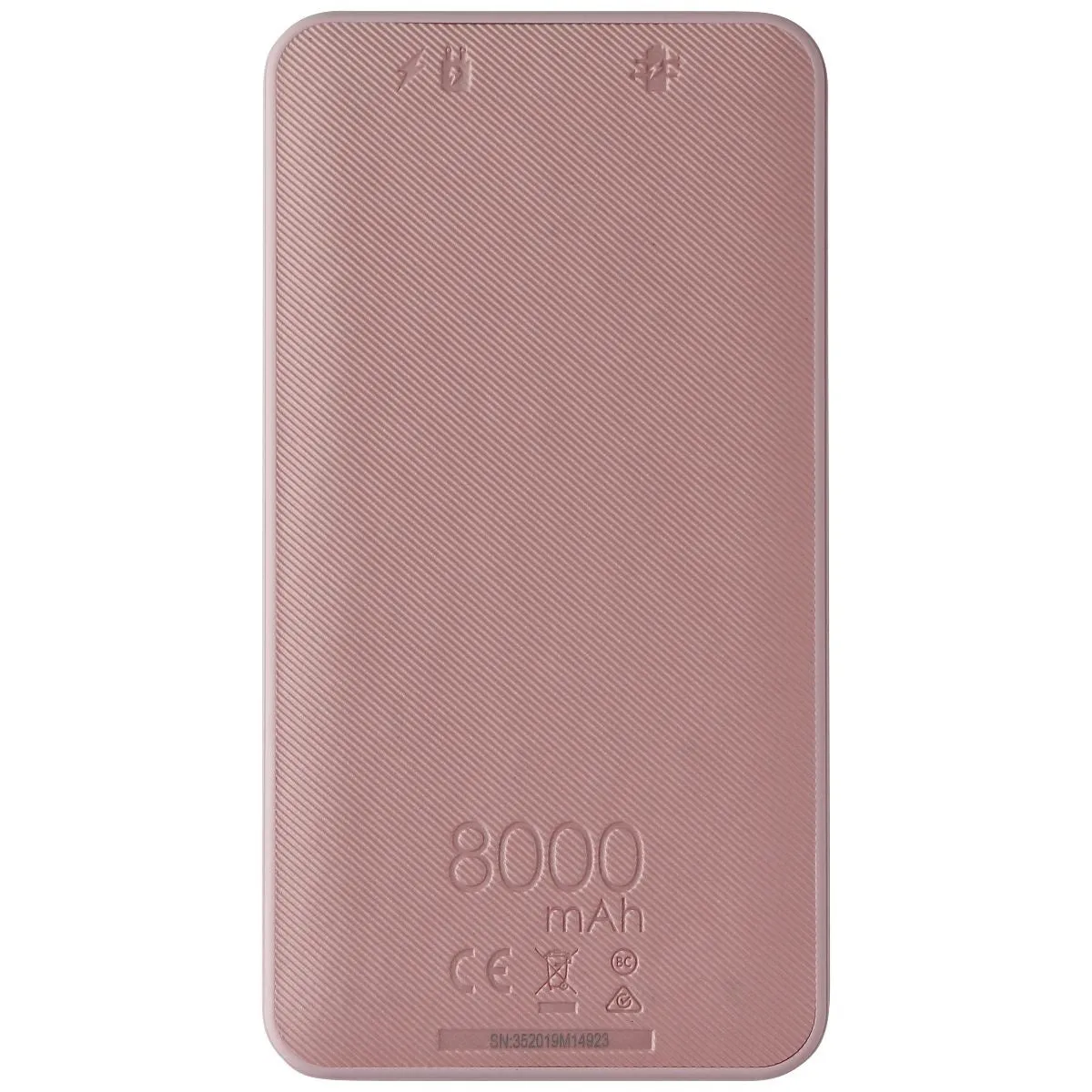 mophie Powerstation Portable Charger for USB/USB-C Devices (8,000 mAh) - Pink