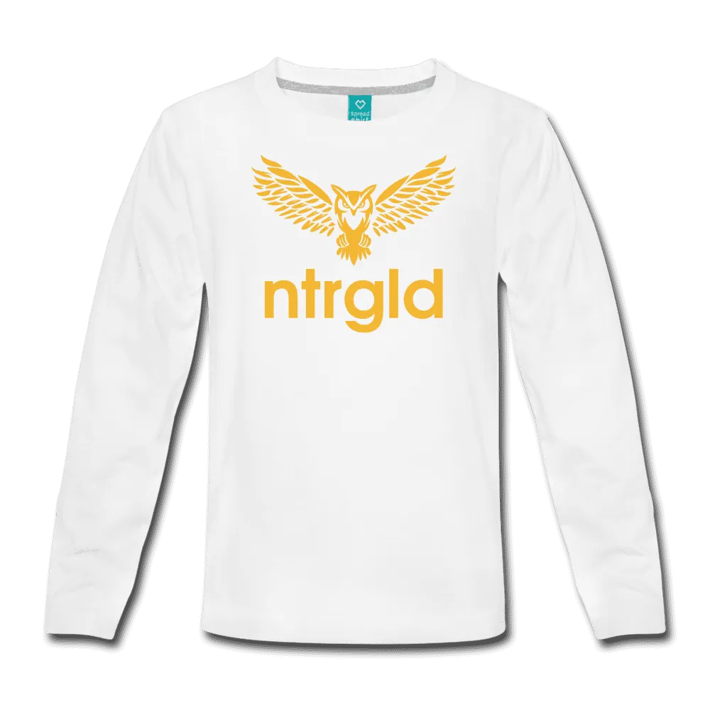 NEBU OWL - Kids' Premium Long Sleeve T-Shirt