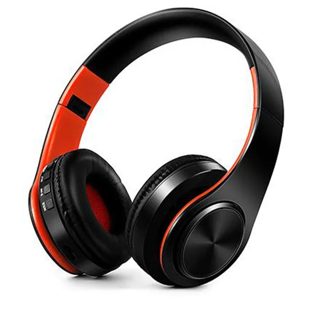 New Portable Wireless Headphones, Bluetooth Stereo Foldable Headset