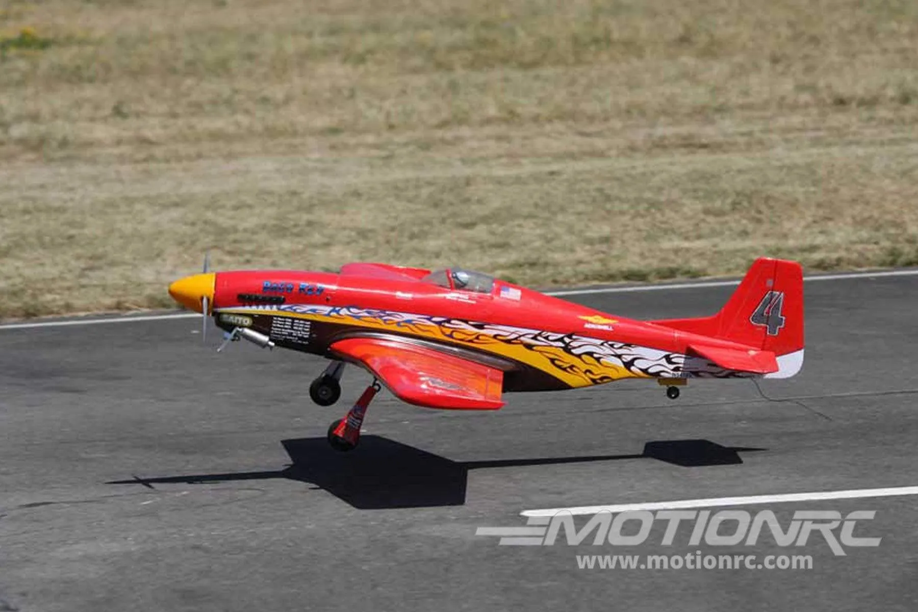 Nexa P-51 Mustang Dago Red 1580mm (62") Wingspan - ARF