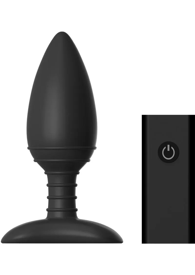 Nexus Ace Rechargeable Silicone Vibrating Butt Plug with Remote Control