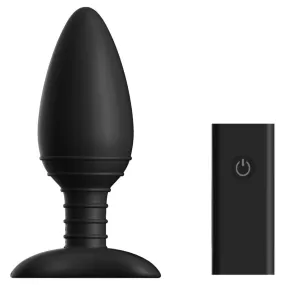 Nexus Ace Rechargeable Vibrating Butt Plug Black Large