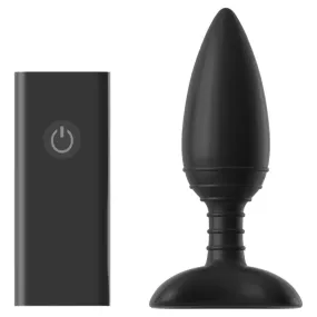 Nexus Ace Rechargeable Vibrating Butt Plug Black Small