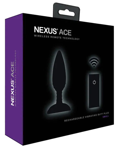 Nexus Ace Remote Control Butt Plug Small