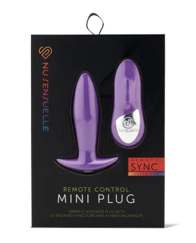 Nu Sensuelle Remote Mini Plug (Purple)