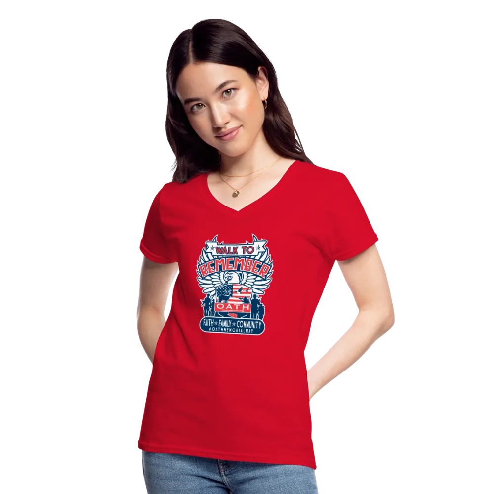 OATH MEMORIAL MAY Women's V-Neck T-Shirt