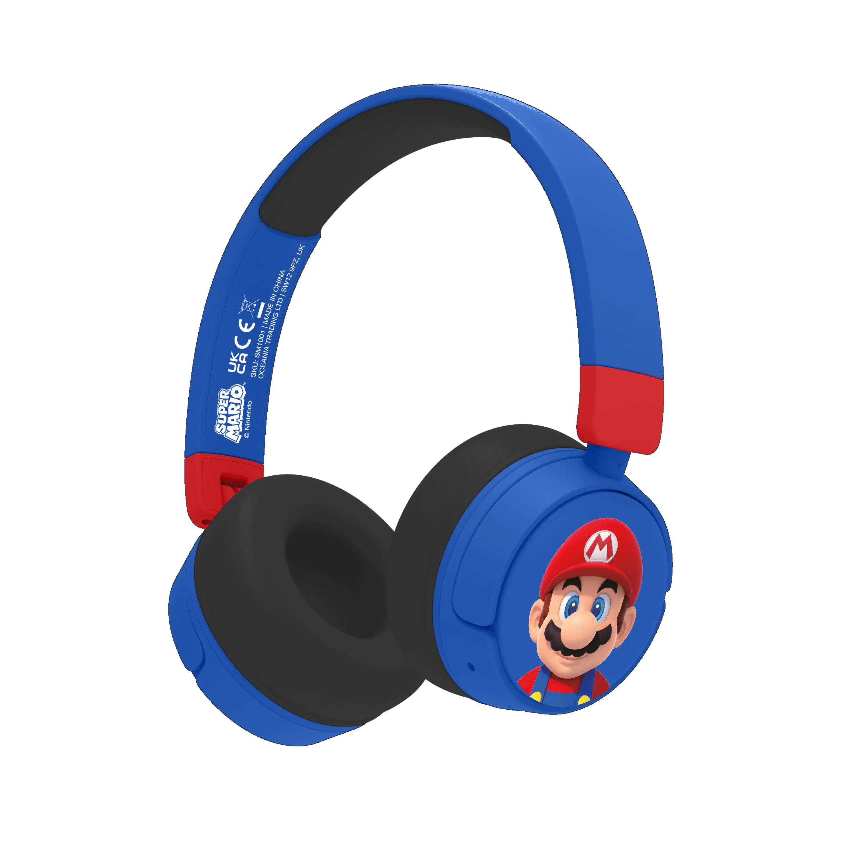 OTL Super Mario Kids Over-Ear Wireless Headphone - Blue | SM1001