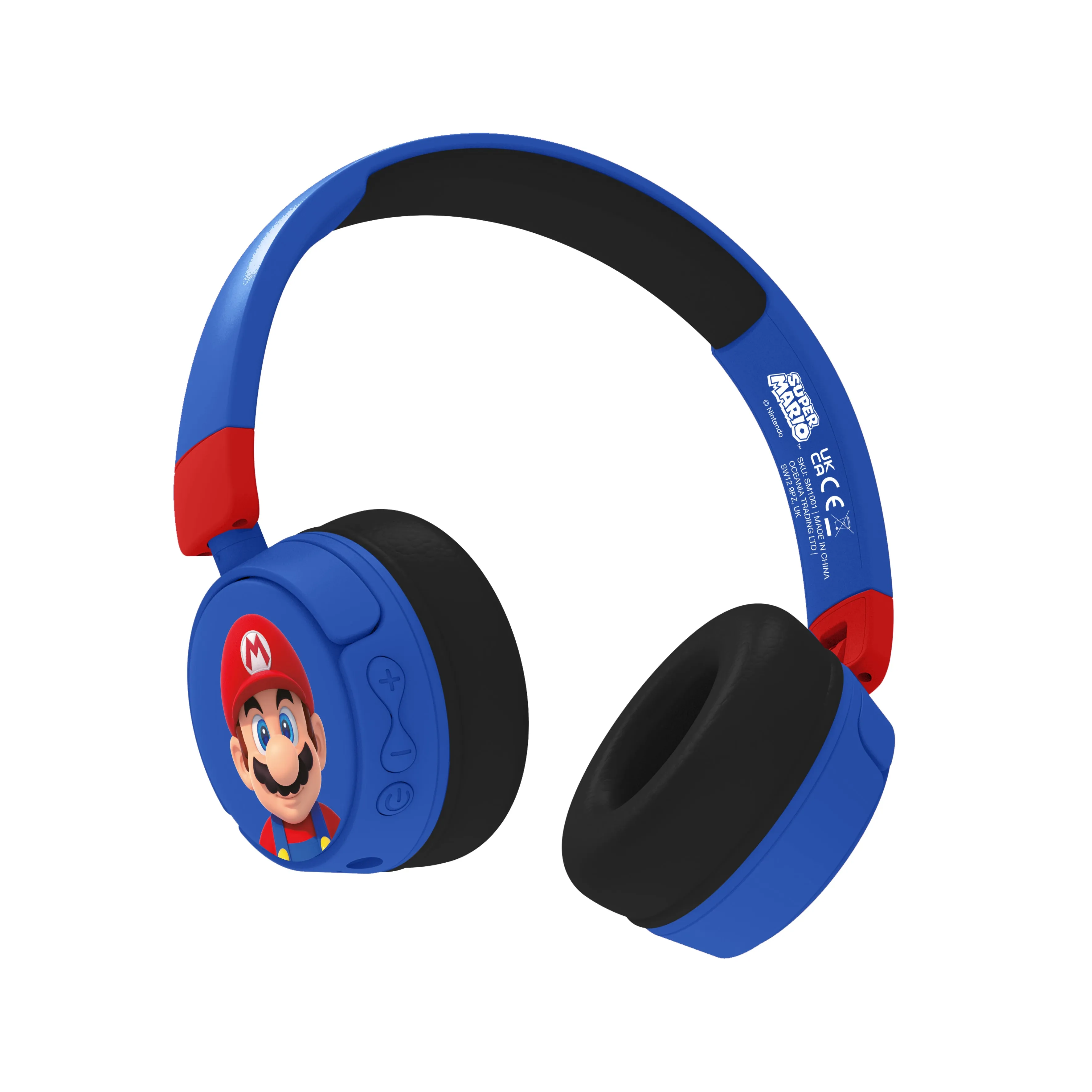 OTL Super Mario Kids Over-Ear Wireless Headphone - Blue | SM1001