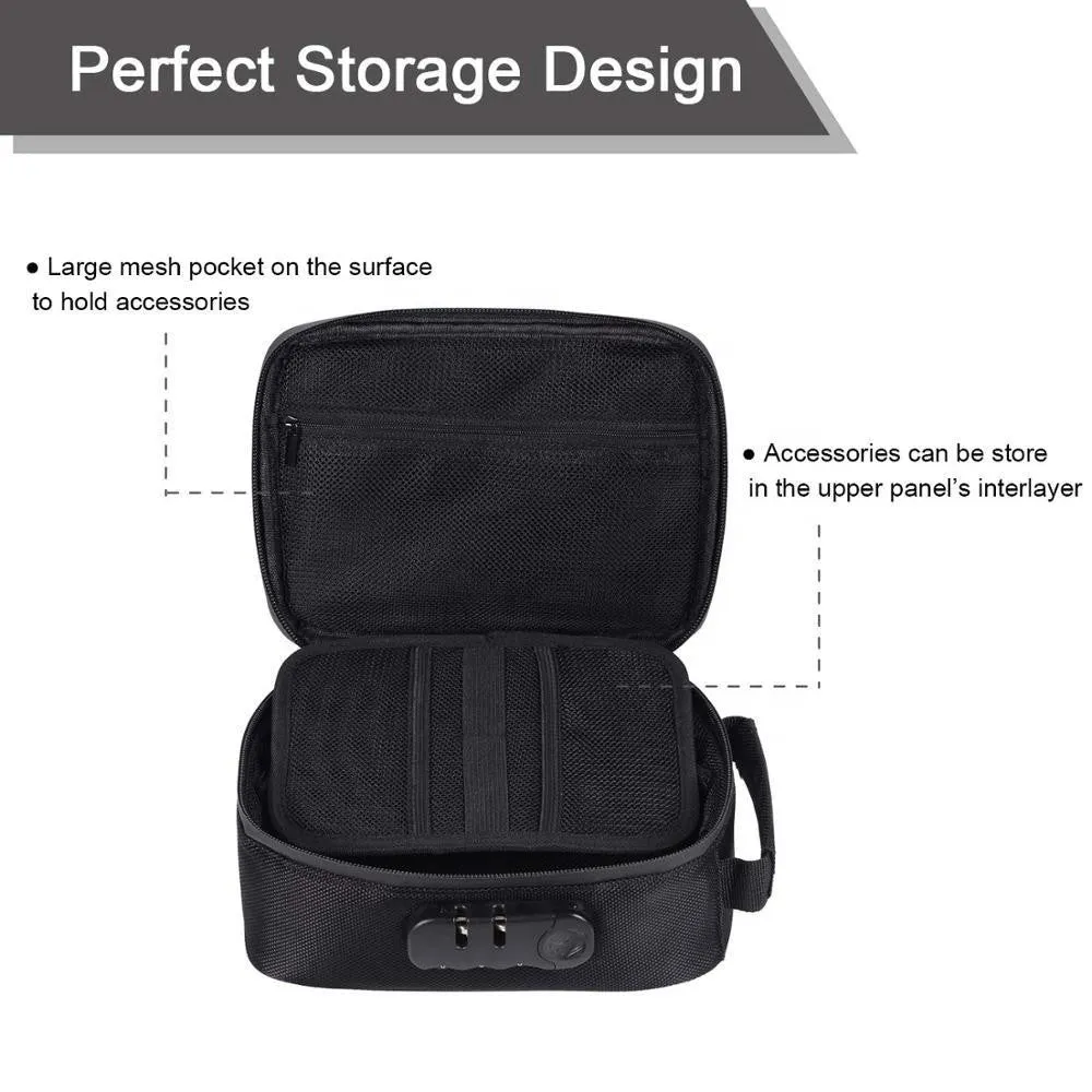 Pack Science Smell Proof Carbon Lined Locking Stash Bag