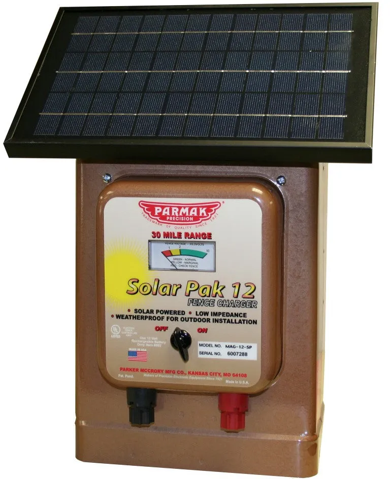 Parmak Magnum Solar-Pak 12 Electric Fence Charger