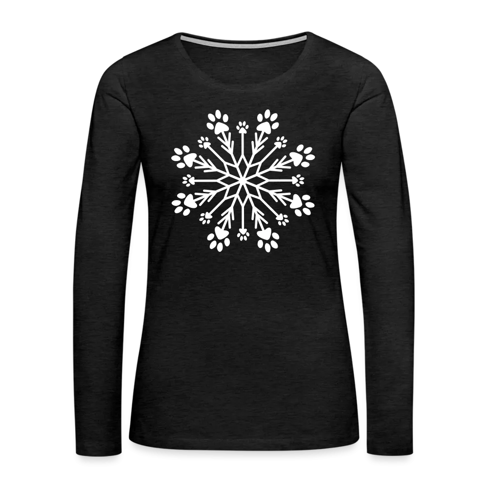 Paw Snowflake Premium Long Sleeve T-Shirt