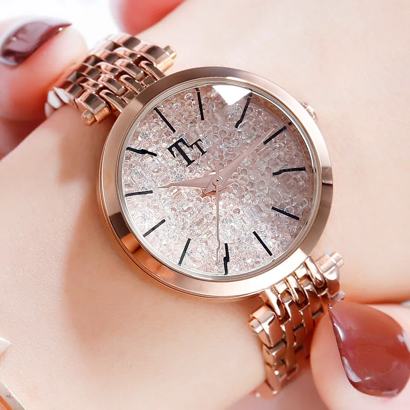 Personality Diamond Dial Leisure Women's Watch