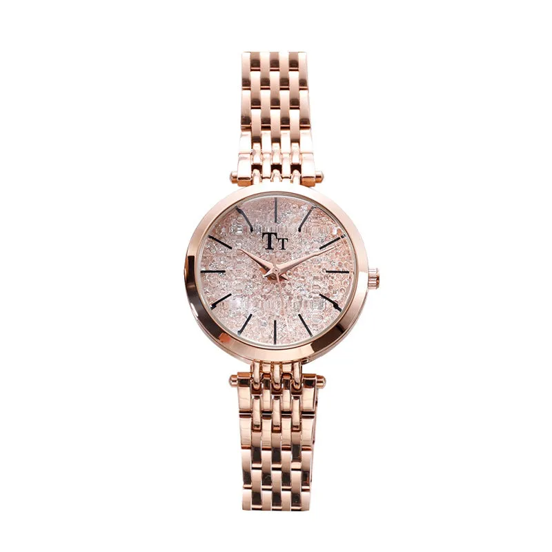 Personality Diamond Dial Leisure Women's Watch