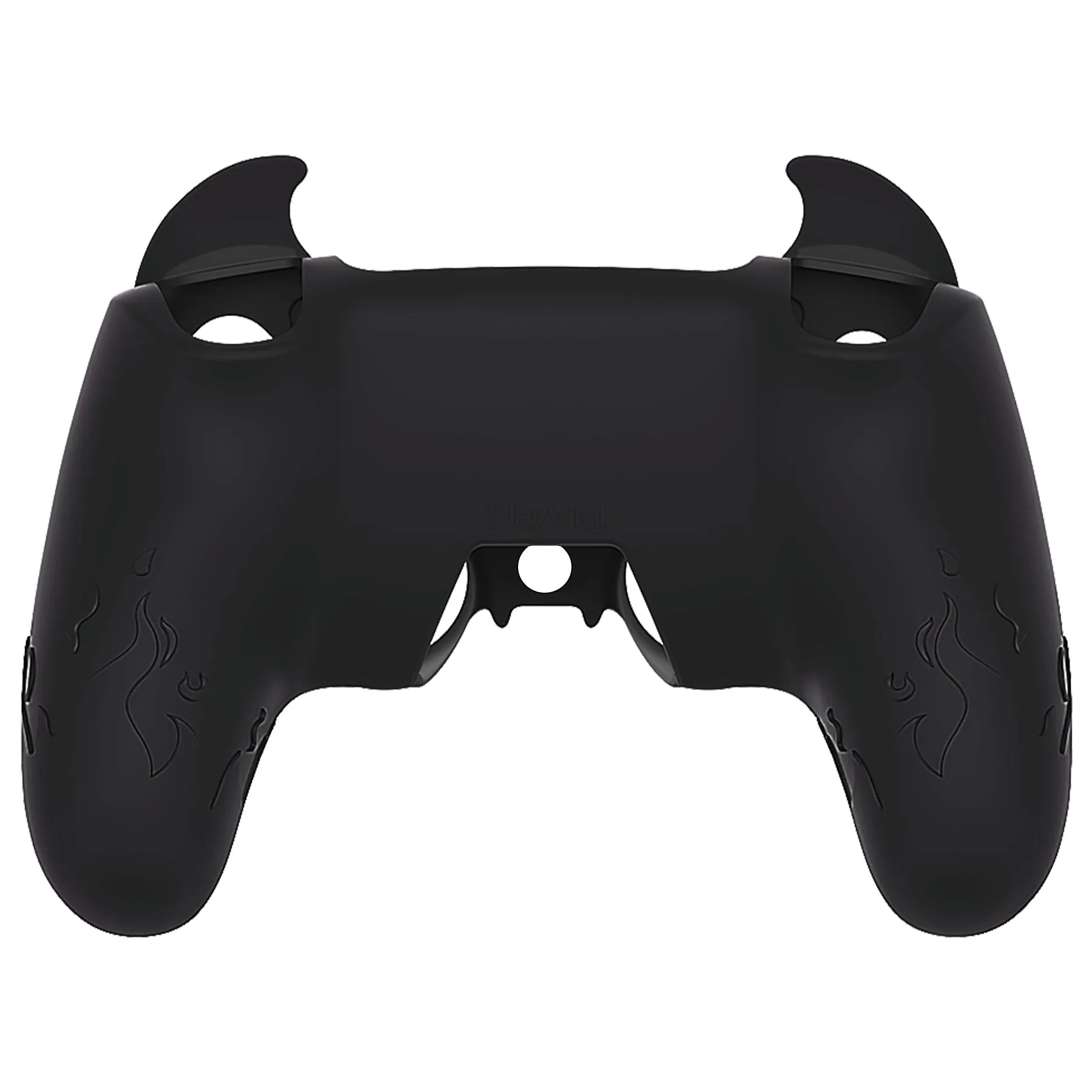 PlayVital Cute Demon Controller Silicone Case Compatible With PS5 Controller - Black - DEPFP001