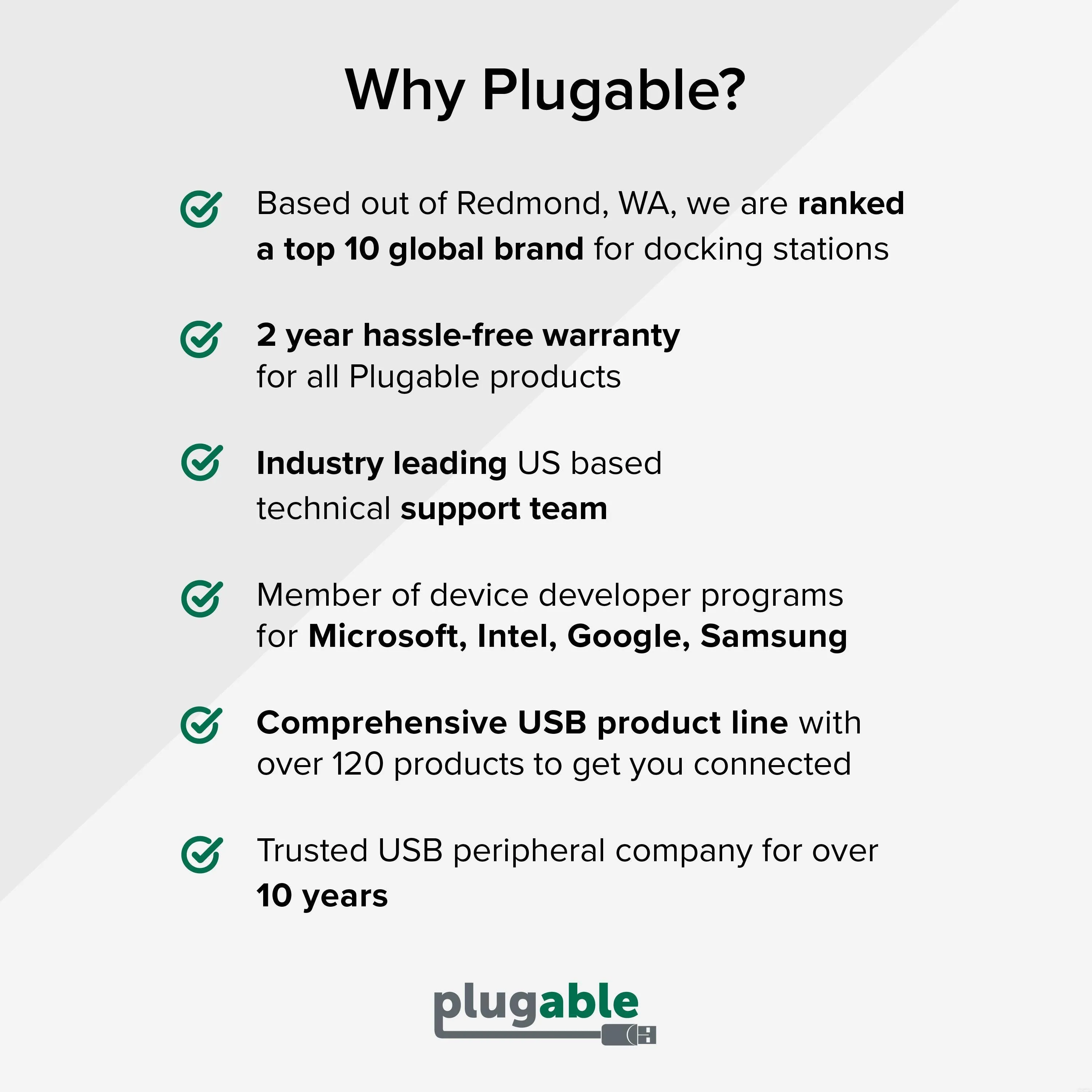 Plugable USB 3.0 and USB-C 7-Port Charging Hub