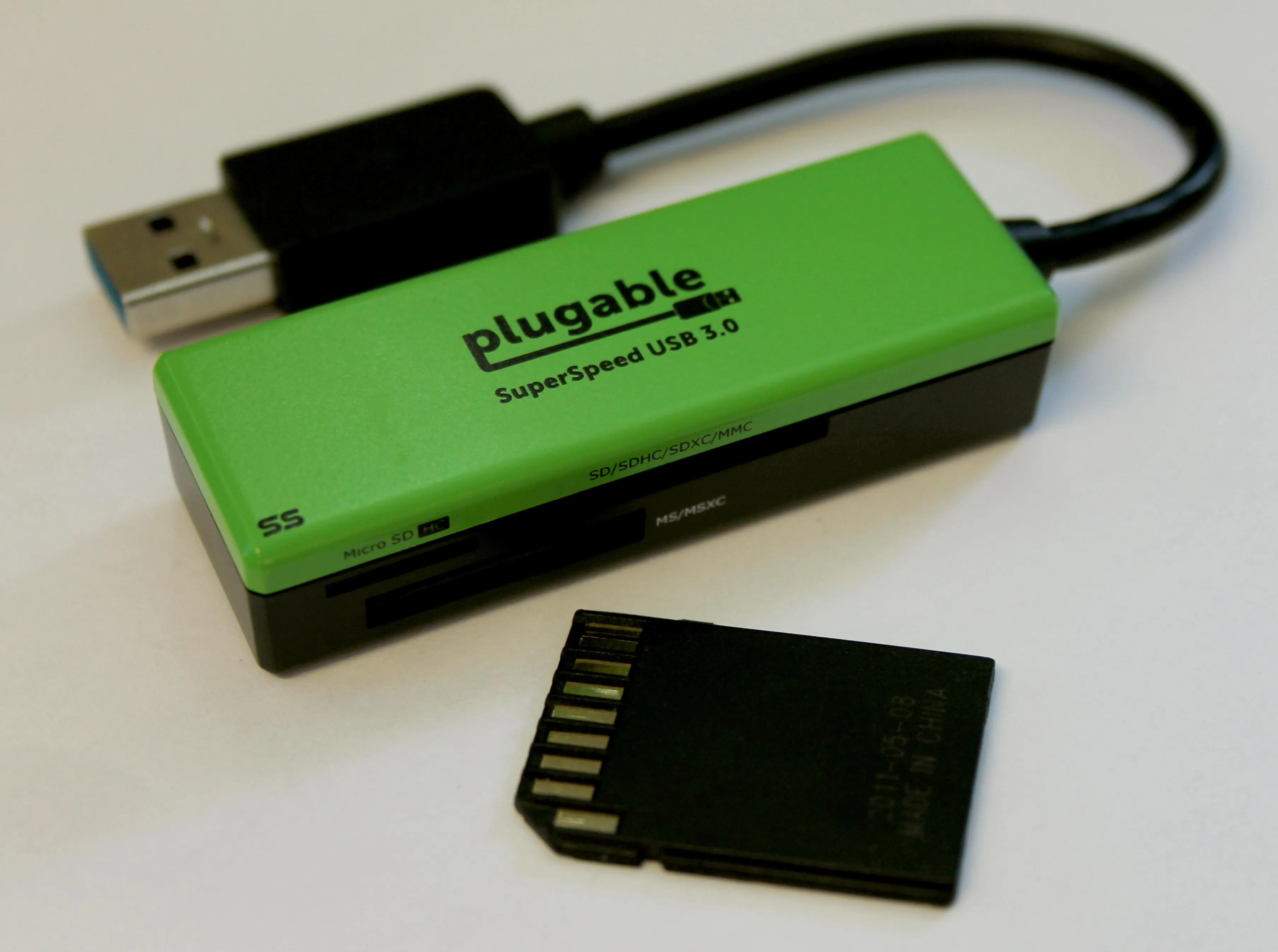 Plugable USB 3.0 Flash Memory Card Reader