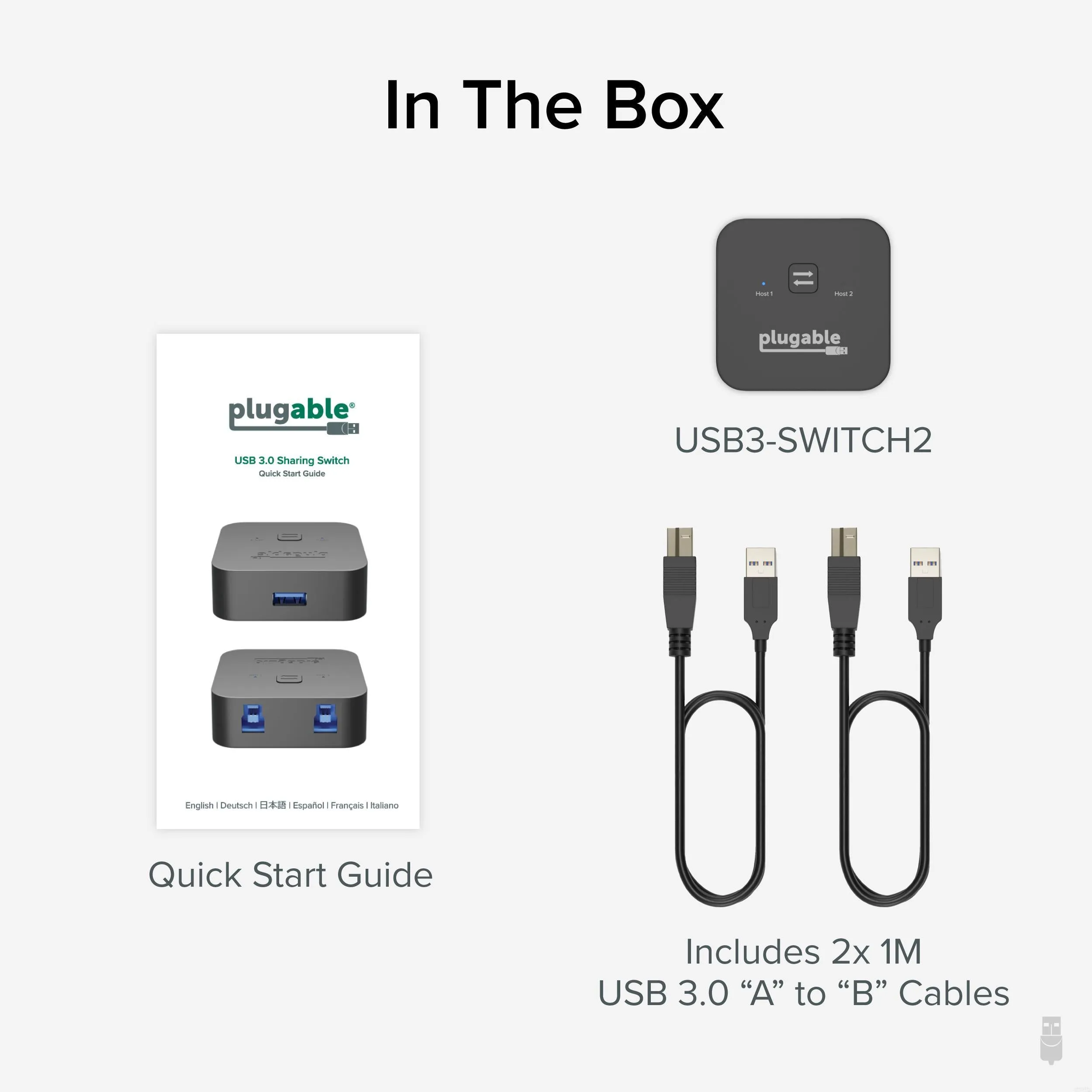 Plugable USB 3.0 Sharing Switch