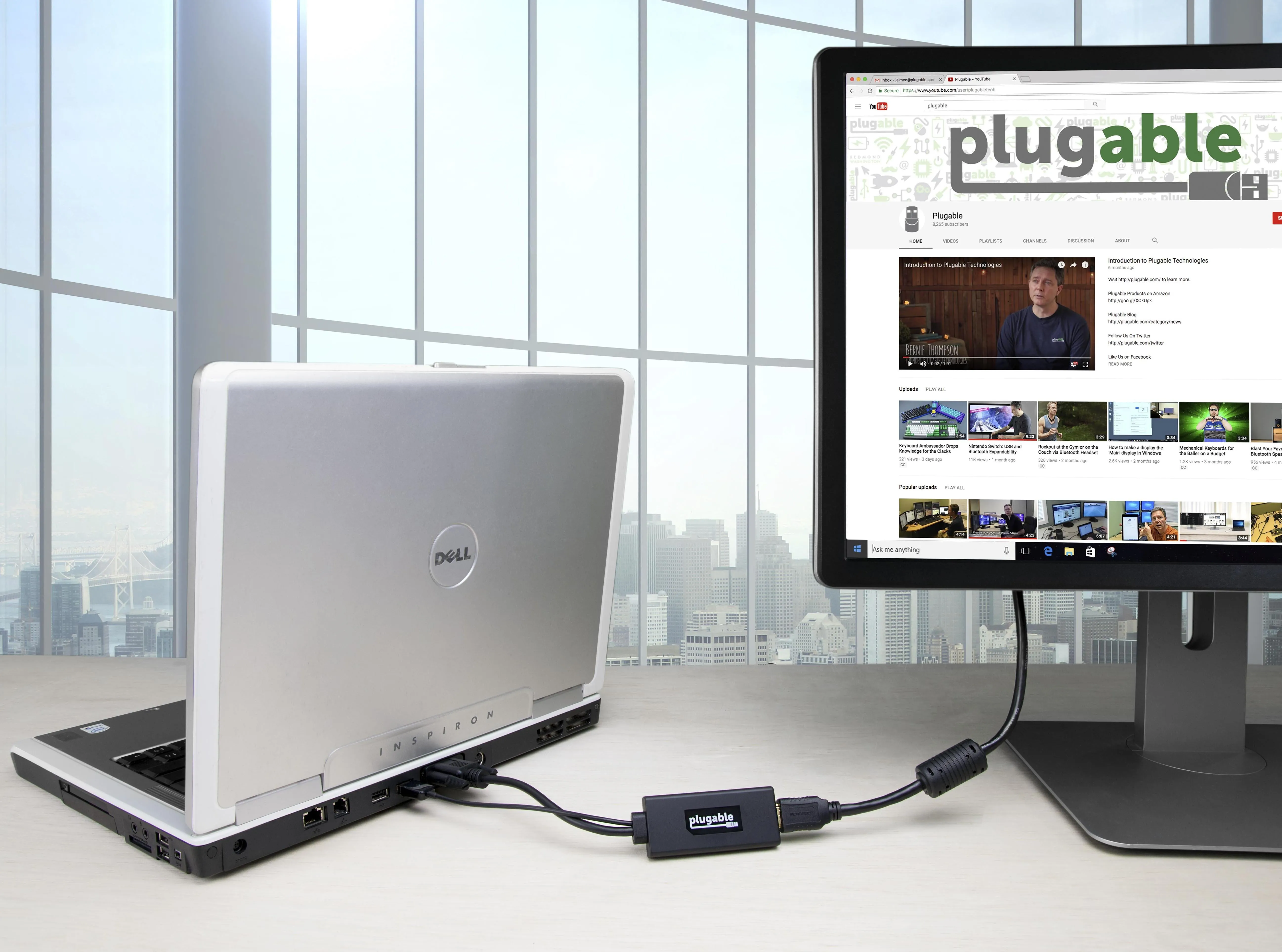 Plugable VGA to HDMI Active Adapter with Audio