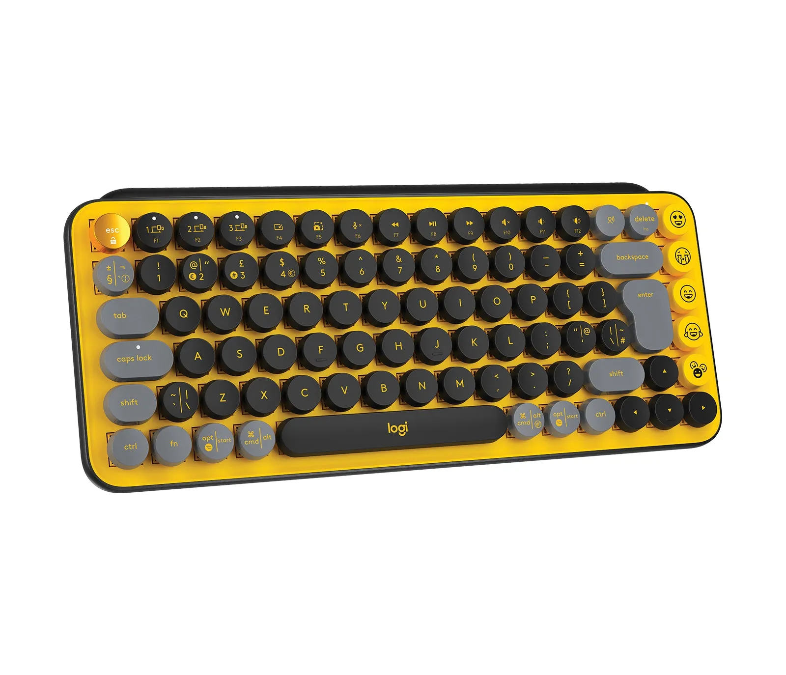 Pop Keys Wireless Keyboard Yellow