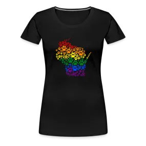 Pride Paws Contoured Premium T-Shirt