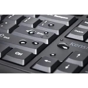 PRO FIT ERGONOMIC WIRELESS KEYBOARD AND MOUSE - BLACK