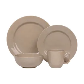 Puro 4pc Place Setting - Taupe