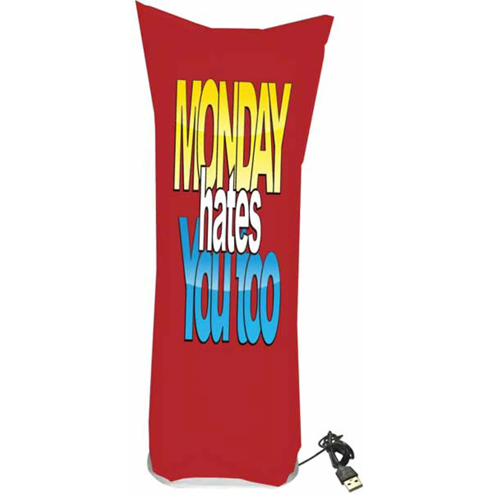 "Monday Hates You Too Usb - 64Gb Storage And Fun Design"