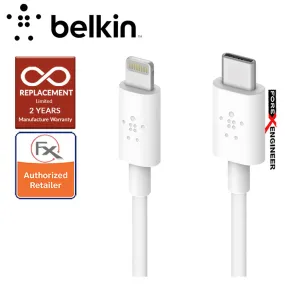 [RACKV2_CLEARANCE] Belkin BOOST↑CHARGE™ USB-C™ to Lightning Cable - 1.2m - White (Barcode : 745883775439 )