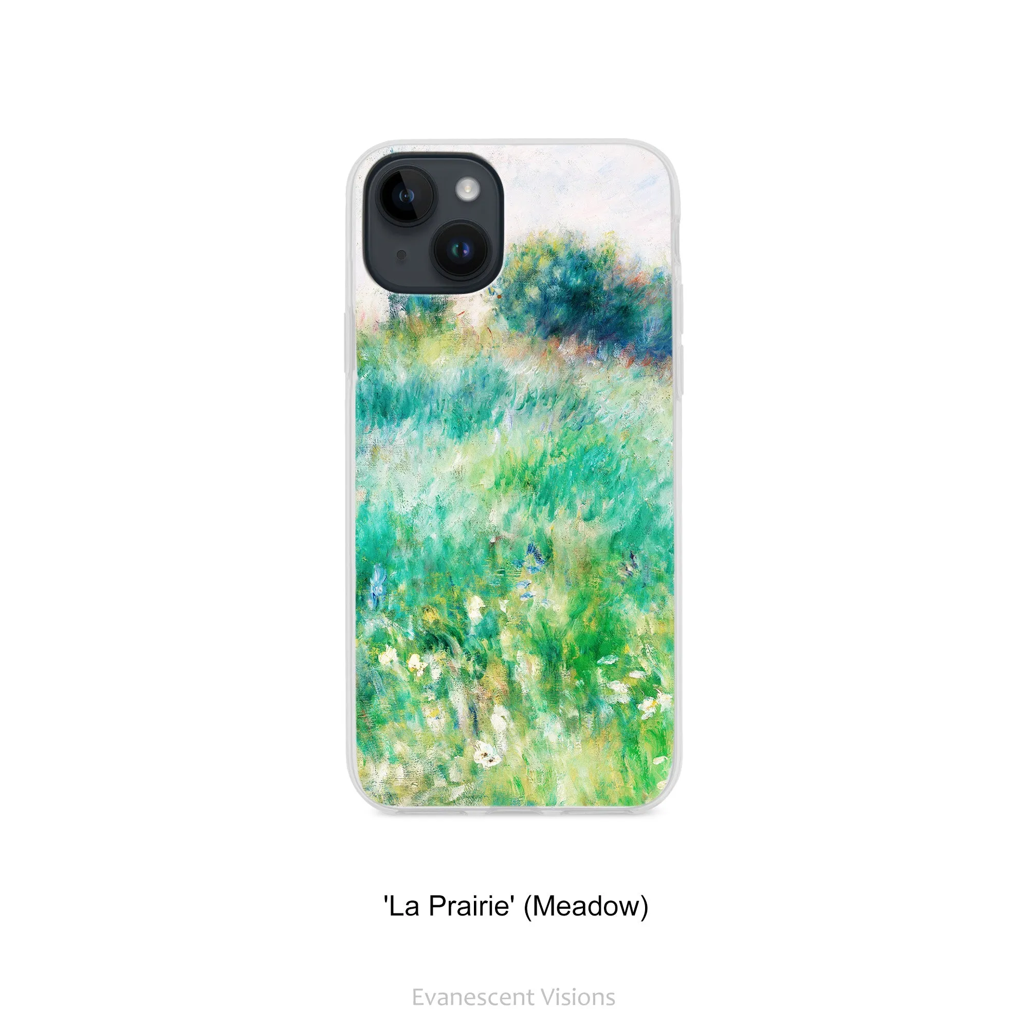 Renoir Impressionist Art Phone Cases for iPhones, Roses, Victoire, Prairie