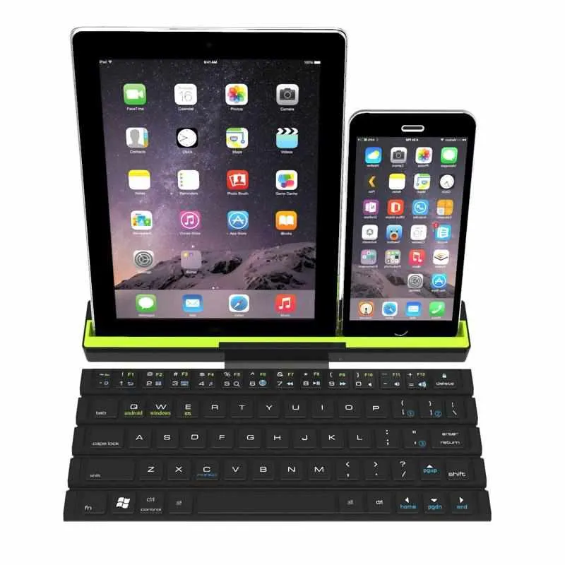 Rollable Keyboard - Portable Foldable Wireless Keyboard