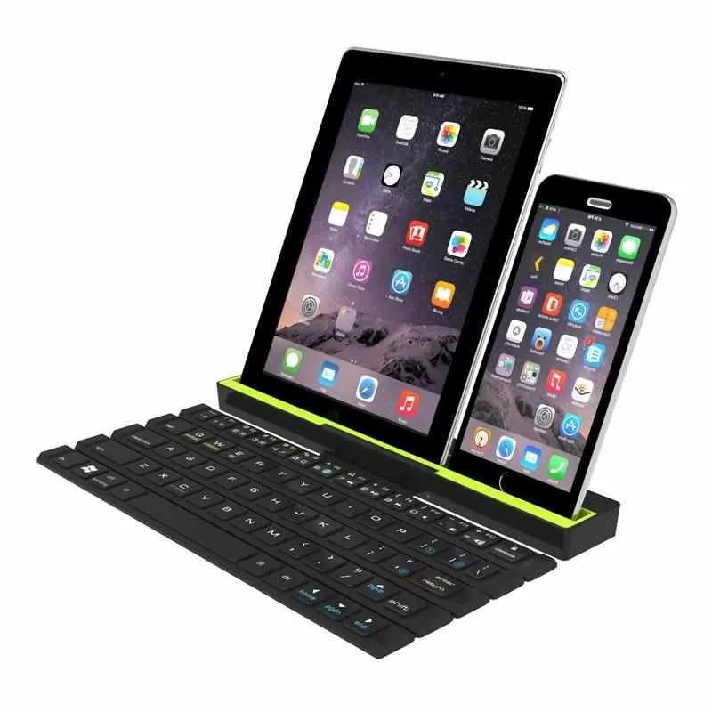 Rollable Keyboard - Portable Foldable Wireless Keyboard