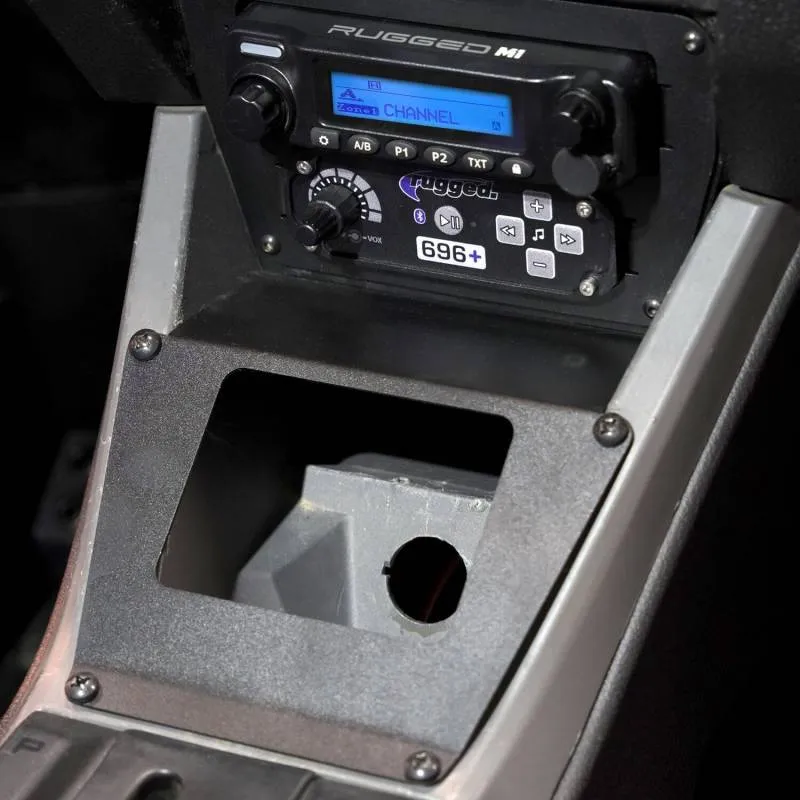 Rugged Radios Lower Accessory Panel - Rocker Switch - Polaris RZR PRO XP/RZR Turbo R/RZR PRO R Dash Mount Radio/Intercom