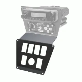 Rugged Radios Lower Accessory Panel - Rocker Switch - Polaris RZR PRO XP/RZR Turbo R/RZR PRO R Dash Mount Radio/Intercom