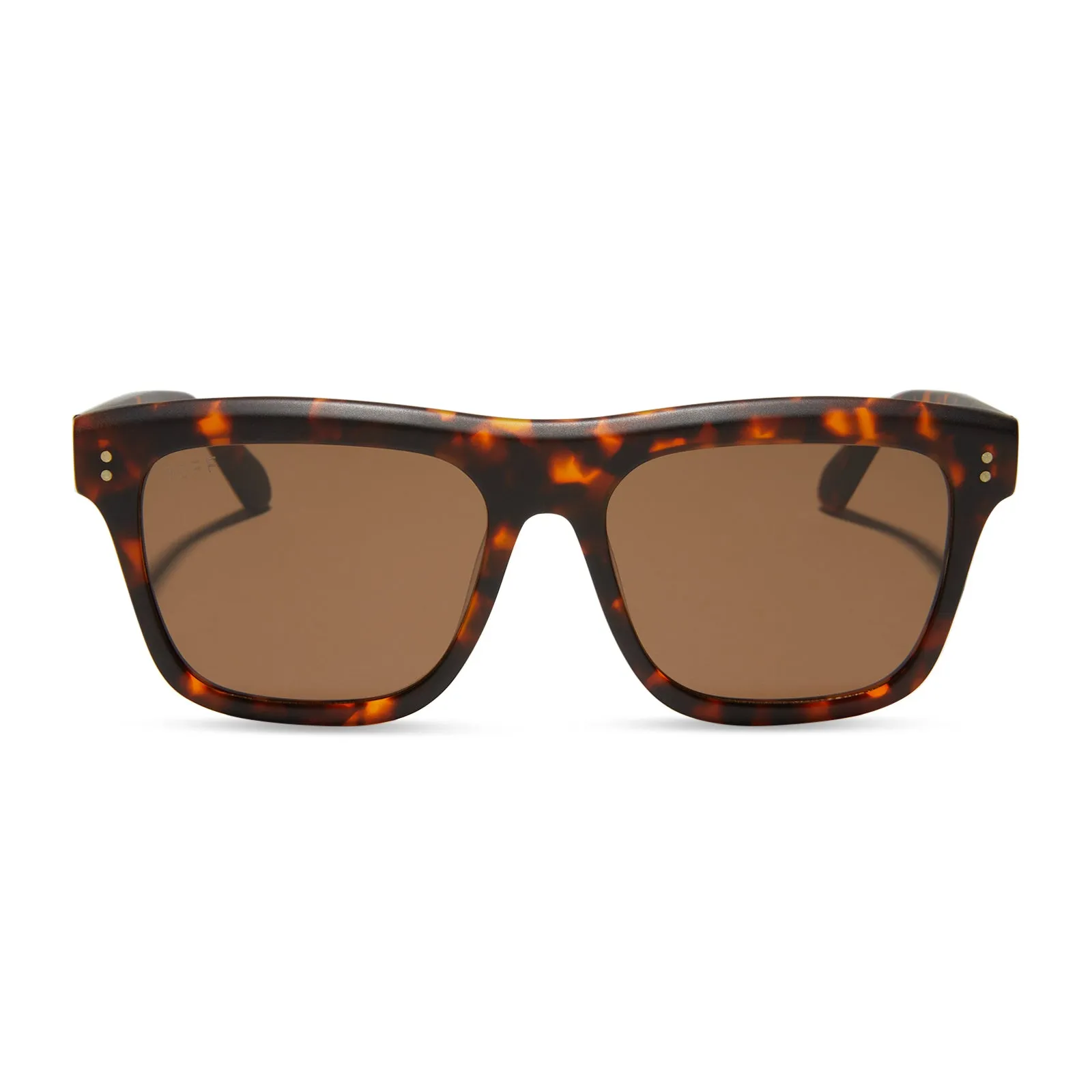 SAMMY - MATTE RICH TORTOISE   BROWN   POLARIZED SUNGLASSES