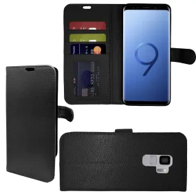 Samsung Galaxy S7 Genuine Leather Flip Folio Book Wallet Case