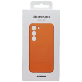 Samsung Silicone Case for Galaxy S23 - Orange