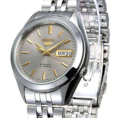 SEIKO SNKL19K1 Automatic Silver Stainless Steel Watch for Men