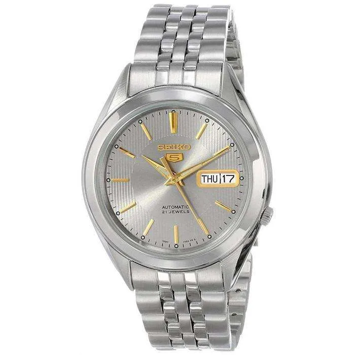 SEIKO SNKL19K1 Automatic Silver Stainless Steel Watch for Men