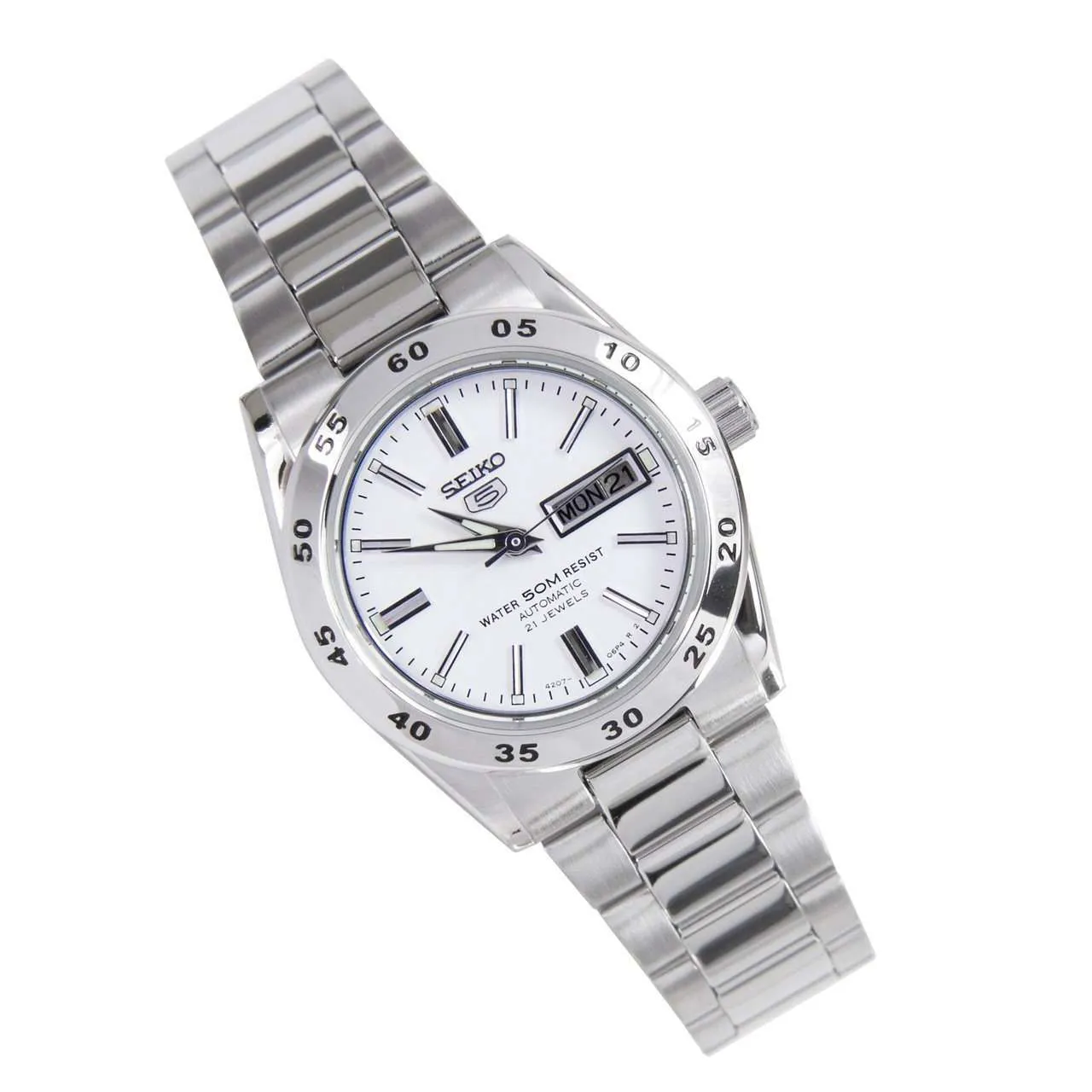 SEIKO SYMG35K1 Automatic Silver Stainless Steel Watch for Women