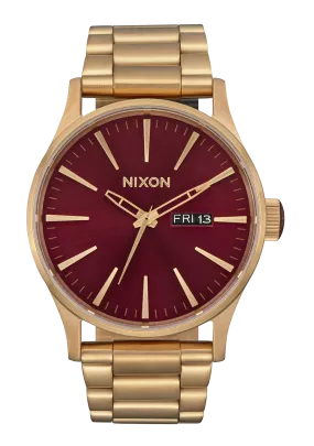 Sentry Stainless Steel - Oxblood Sunray / Gold