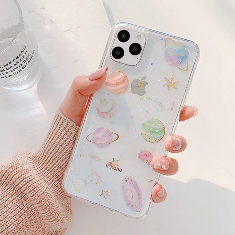 Shimmering Space iPhone Case