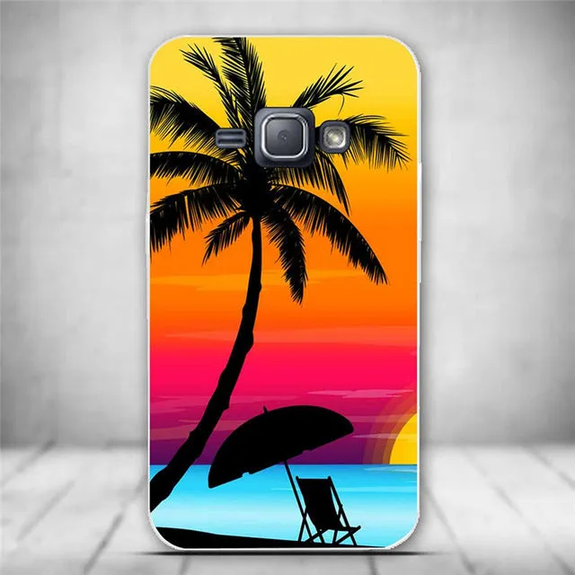 Silicon Case For Samsung Galaxy J1(6) J120 J120F J1 2016 SM-J120F Printed Soft TPU Back Cover for Samsung Galaxy J1 (2016) J120F