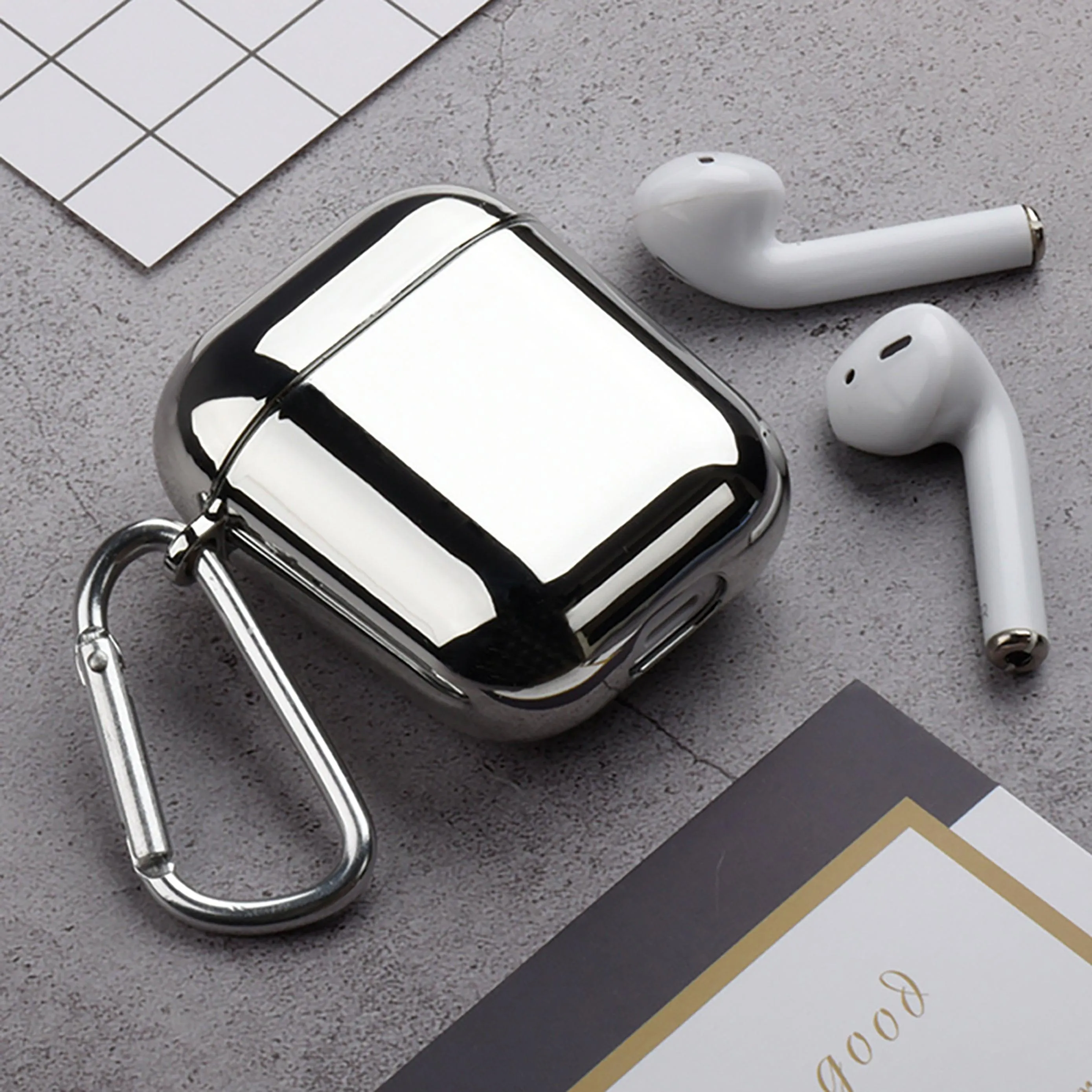 Silicone AirPods 3 Plated TPU Metallic Case